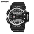 2019 SANDA 599 Military Men's Watch Top Brand Luxury Waterproof Sport Wristwatch Fashion Quartz Clock Male Watch